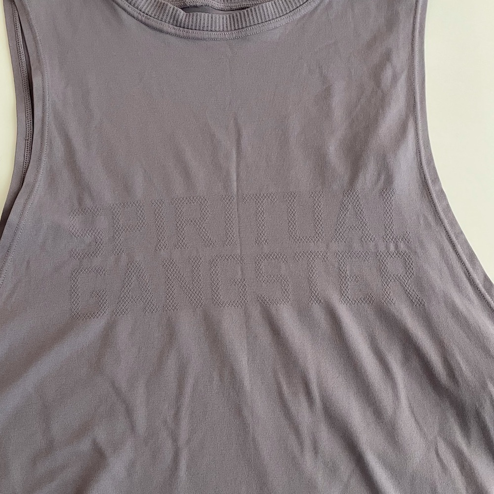 NWT Spiritual Gangster Muscle Tank (M-L) - Picture 2 of 4